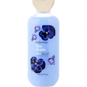 BODYCOLOGY BLUE DENIM by Bodycology (WOMEN) - BODY WASH 16 OZ