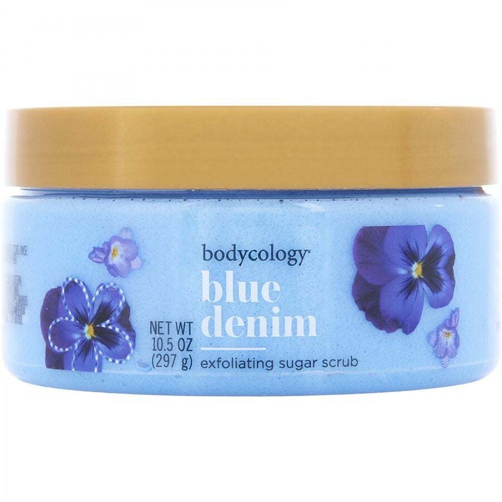 BODYCOLOGY BLUE DENIM by Bodycology (WOMEN) - EXFOLIATING SUGAR SCRUB 10.5 OZ