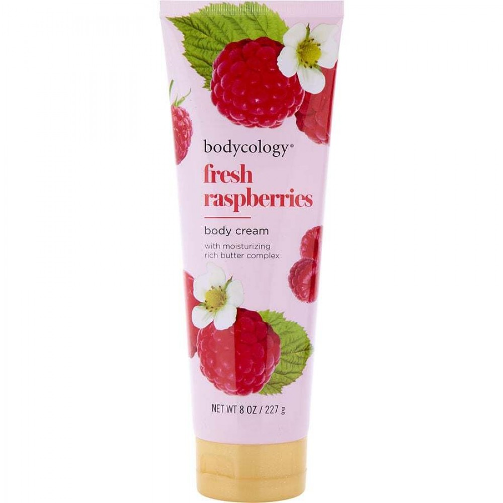 BODYCOLOGY FRESH RASPBERRIES by Bodycology (WOMEN) - BODY CREAM 8 OZ