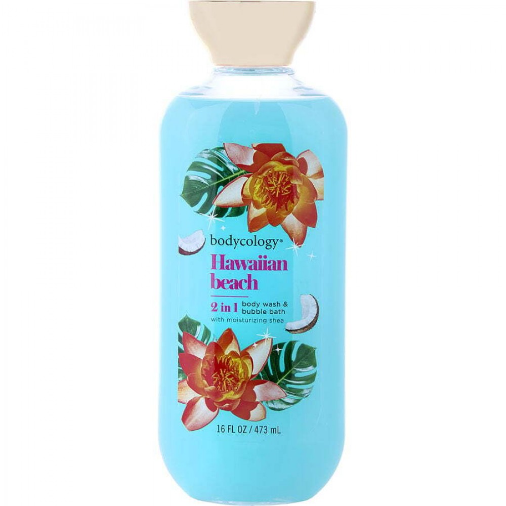 BODYCOLOGY HAWAIIAN BEACH by Bodycology (WOMEN) - BODY WASH 16 OZ