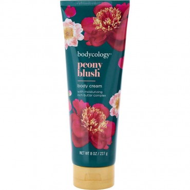 BODYCOLOGY PEONY BLUSH by Bodycology (WOMEN) - BODY CREAM 8 OZ