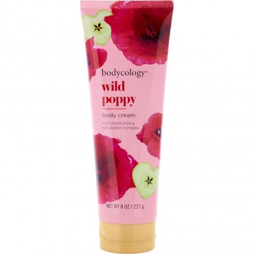 BODYCOLOGY WILD POPPY by Bodycology (WOMEN) - BODY CREAM 8 OZ