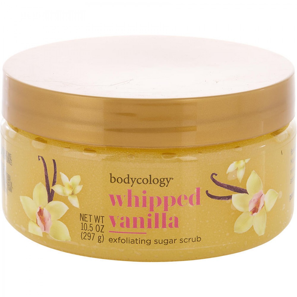 BODYCOLOGY WHIPPED VANILLA by Bodycology (WOMEN) - EXFOLIATING SUGAR SCRUB 10.5 OZ