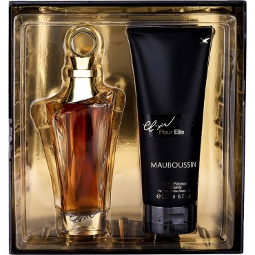 MAUBOUSSIN ELIXIR POUR ELLE by Mauboussin (WOMEN) - EAU DE PARFUM SPRAY 3.4 OZ & SHOWER GEL 6.7 OZ