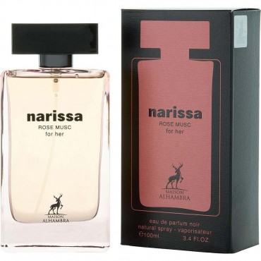 MAISON ALHAMBRA NARISSA ROSE MUSC FOR HER by Maison Alhambra (WOMEN) - EAU DE PARFUM SPRAY 3.4 OZ