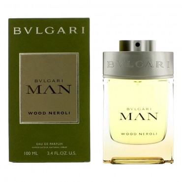 Bvlgari Man Wood Neroli by Bvlgari, 3.4 oz Eau De Parfum Spray for Men