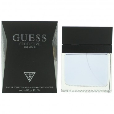 Guess Seductive by Guess, 3.4 oz Eau De Toilette Spray for Men