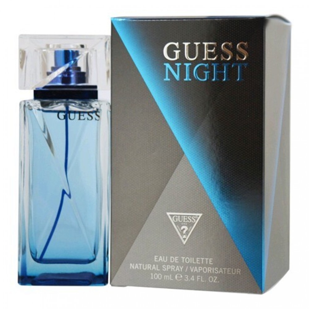 Guess Night by Guess, 3.4 oz Eau De Toilette Spray for Men