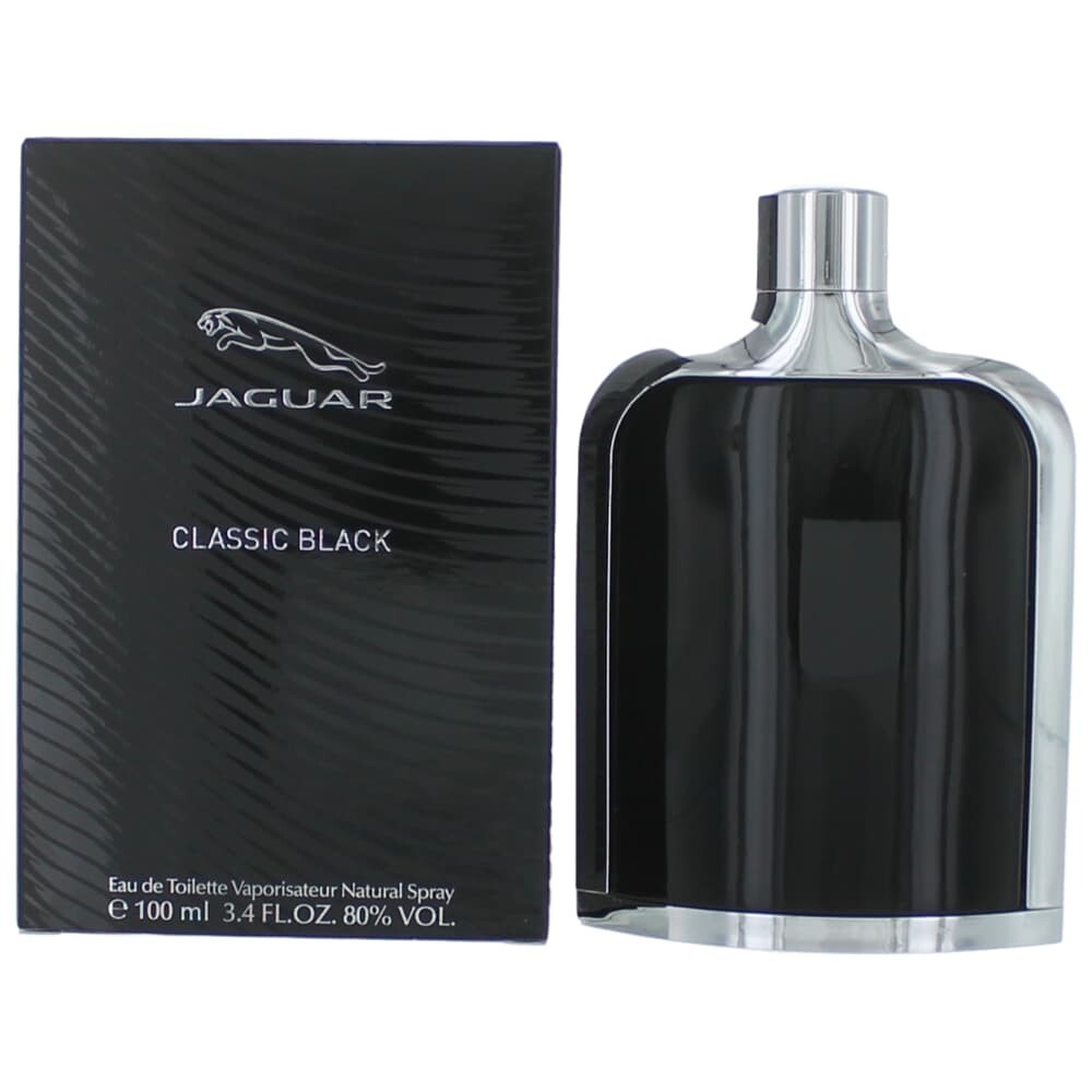 Jaguar Classic Black by Jaguar, 3.4 oz Eau De Toilette Spray for Men