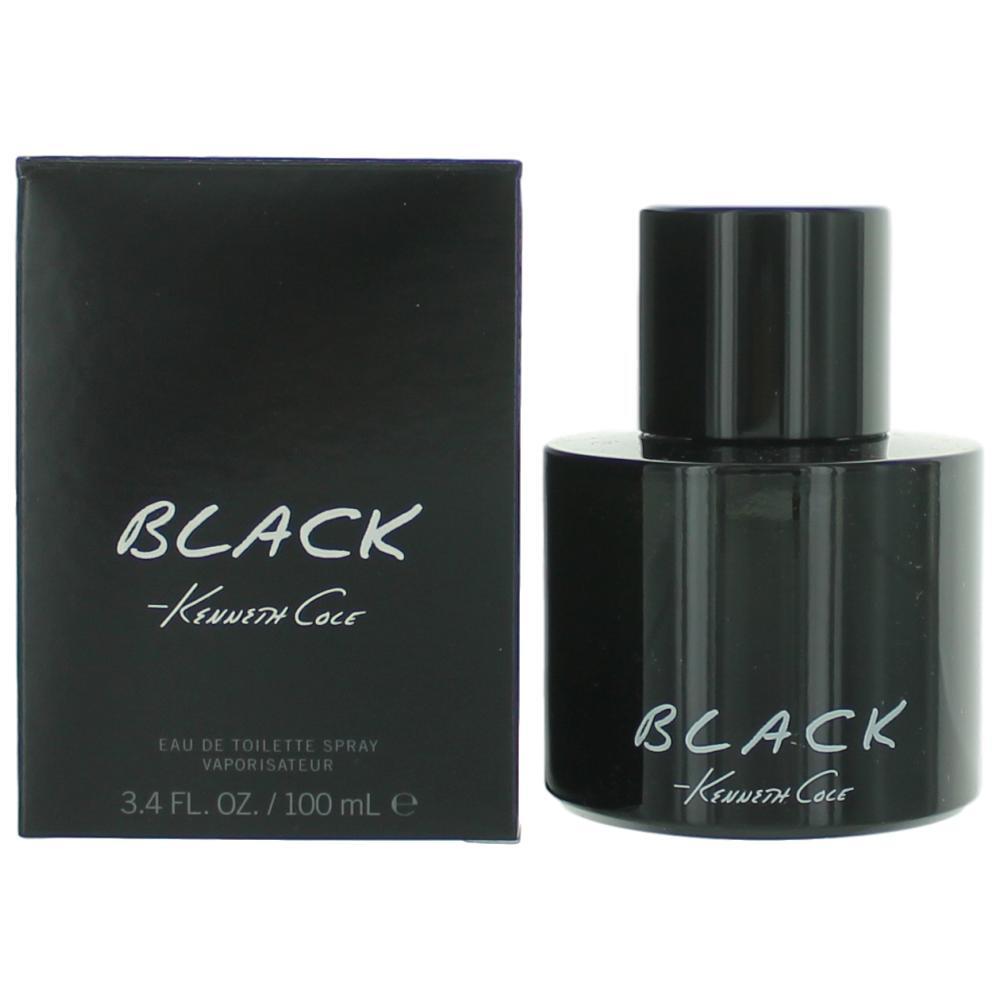 Kenneth Cole Black by Kenneth Cole, 3.4 oz Eau De Toilette Spray for Men