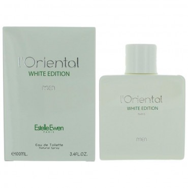 L'Oriental White Edition by Estelle Ewen, 3.4 oz Eau De Toilette Spray for Men