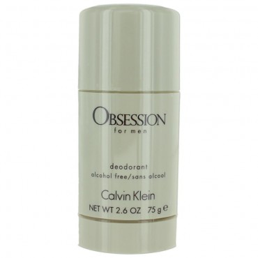 Obsession by Calvin Klein, 2.6 oz Deodorant Stick for Men