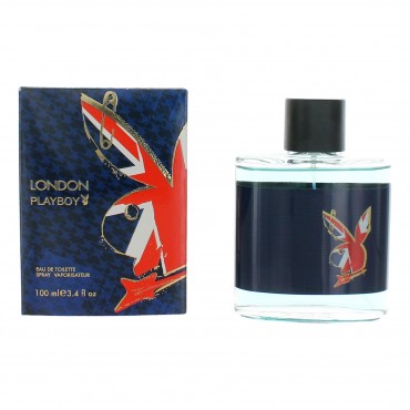 Playboy London by Coty, 3.4 oz Eau De Toilette Spray for Men