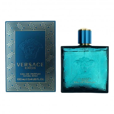 Eros by Versace, 3.4 oz Eau De Parfum Spray for Men