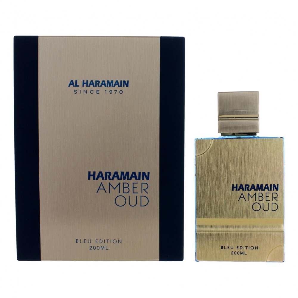 Amber Oud Blue Edition by Al Haramain, 6.7 oz Eau De Parfum Spray for Unisex