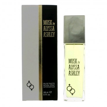 Musk by Alyssa Ashley, 3.3 oz Eau De Toilette Spray for Women