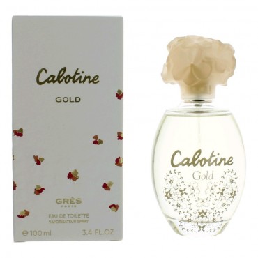 Cabotine Gold by Parfums Gres, 3.4 oz Eau De Toilette Spray for Women