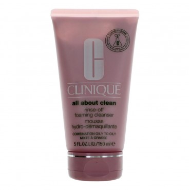 Clinique All About Clean by Clinique, 5 oz  Rinse-Off Foaming Cleanser Mousse