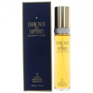 Diamonds & Sapphires by Elizabeth Taylor, 1.7 oz Eau De Toilette Spray for Women