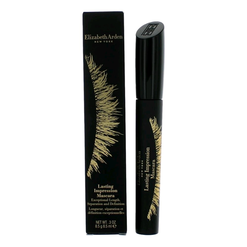 Elizabeth Arden by Elizabeth Arden, .3 oz Lasting Impression Mascara - Lasting Black