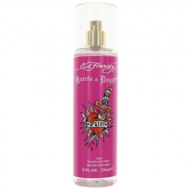 Ed Hardy Hearts & Daggers by Christian Audigier, 8 oz Fine Fragrance Mist for Women