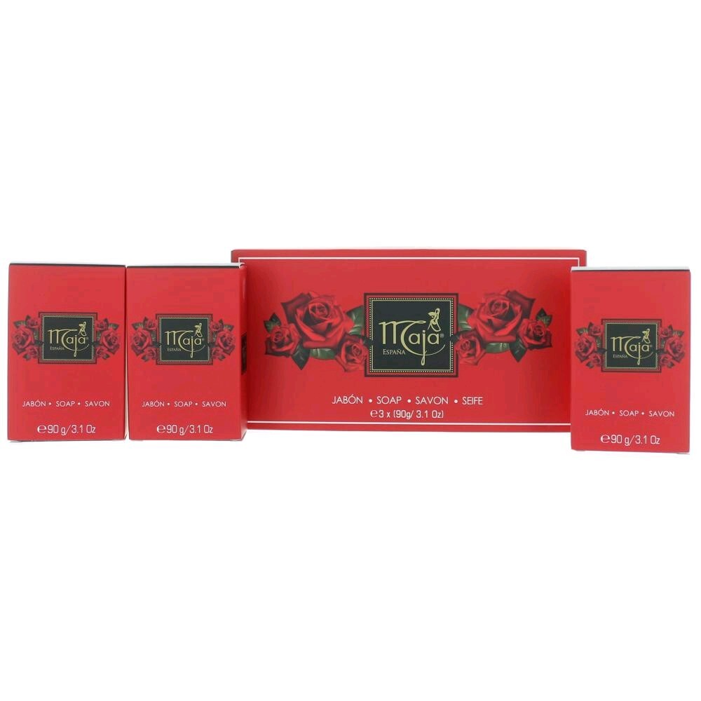 Maja by Maja, Pack of 3 Soaps x 3.1 oz Each for Women