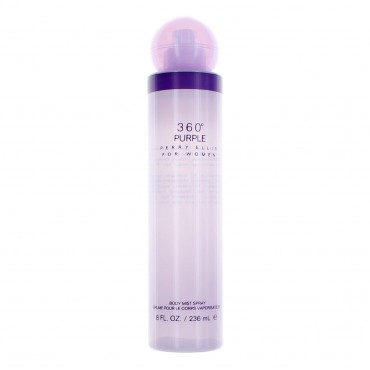 Perry Ellis 360 Purple by Perry Ellis, 8 oz Body Mist Spray for Women