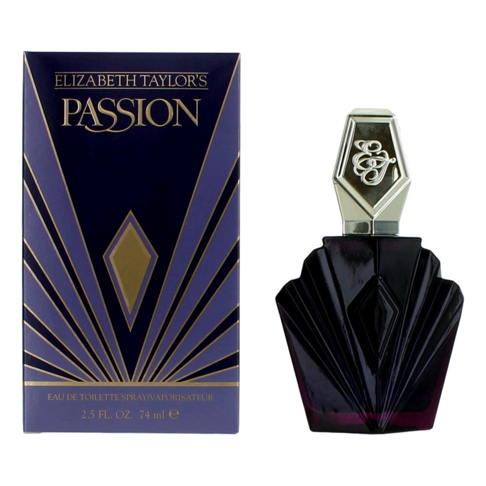 Passion by Elizabeth Taylor, 2.5 oz Eau De Toilette Spray for Women