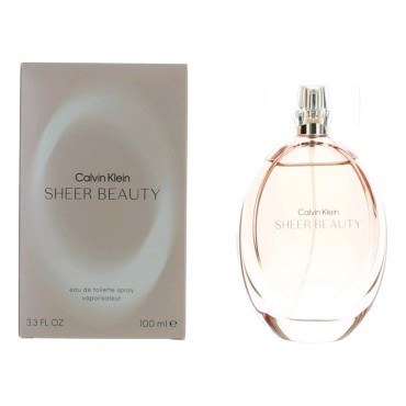 Sheer Beauty by Calvin Klein, 3.4 oz Eau De Toilette Spray for Women