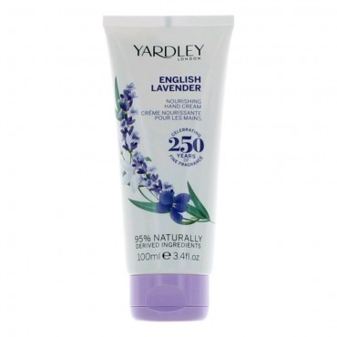 Yardley English Lavender by Yardley of London, 3.4 oz Nourishing Hand Cream for Women