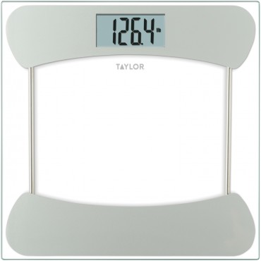 Taylor Precision Products 754941933S Instant Read 400-lb Capacity Bathroom Scale