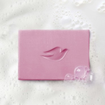 Dove Plant Based Cleansing Bar Soap for Dry Skin, Oat Milk & Berry Brulee, Sulfate Free, 5 oz 1 Count