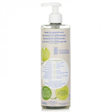 MUSTELA - Bio Organic Cleansing Gel (For Hair & Body) 037956 400ml