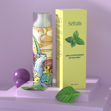 Sefralls Long Lasting Makeup Setting Spray 100ml Lightweight Refreshes Your Skin And Sets Makeup