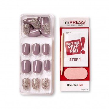 KISS imPRESS Press-on Manicure - Flawless, Short