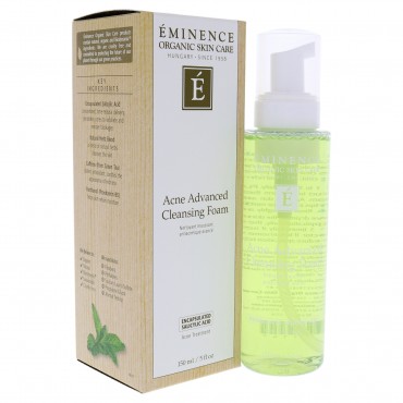 Acne Advanced Cleansing Foam by Eminence for Unisex - 5 oz Cleanser