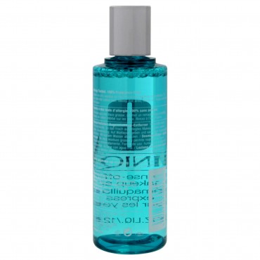 Rinse Off Eye Makeup Solvent by Clinique for Unisex - 4.2 oz Makeup Remover