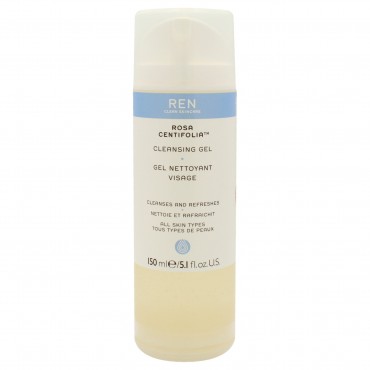 Rosa Centifolia Cleansing Gel by REN for Unisex - 5.1 oz Gel