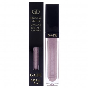 Crystal Lights Lip Gloss - 520 Rose Diamond by GA-DE for Women - 0.2 oz Lip Gloss