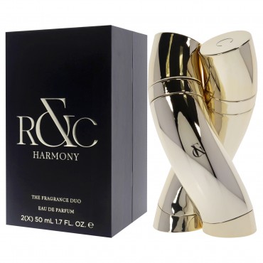 Harmony Duo by Russell and Ciara for Unisex - 2 Pc Gift Set 1.7oz R EDP Spray, 1.7oz C EDP Spray