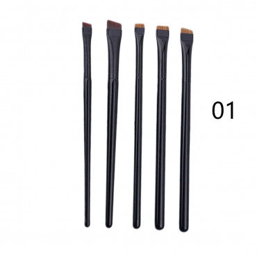 5 Pieces Makeup Brush Set Blade Eyebrow Brush Eyeliner Brush Concealer Brush Mink Hair Nose Shadow Brush Beauty Tools