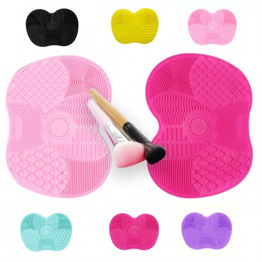 Newest Silicone Brush Cleaner Cosmetic Make Up Washing Brush Gel Cleaning Mat Foundation Makeup Brush Cleaner Pad Scrubbe Board