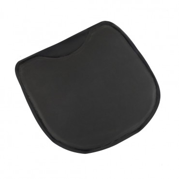 3.5´x 3.5´x 1/2" Beauty Salon Polygon Anti-fatigue Salon Mat (Polygon Outside And Round Inside) Black