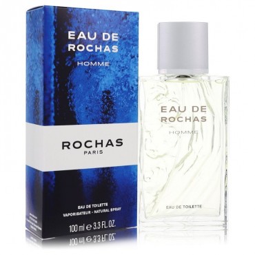 Eau De Rochas by Rochas Eau De Toilette Spray 3.4 oz (Men)