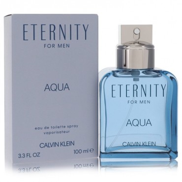 Eternity Aqua by Calvin Klein Eau De Toilette Spray 3.4 oz (Men)