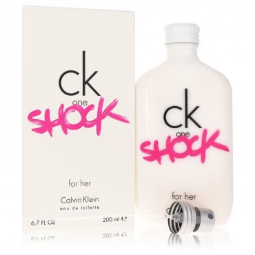 CK One Shock by Calvin Klein Eau De Toilette Spray 6.7 oz (Women)