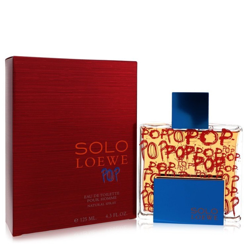 Solo Loewe Pop by Loewe Eau De Toilette Spray 4.3 oz (Men)