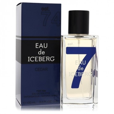 Eau De Iceberg Cedar by Iceberg Eau De Toilette Spray 3.3 oz (Men)