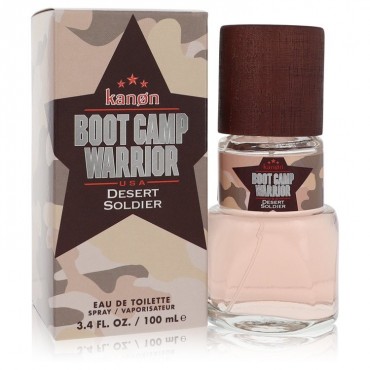 Kanon Boot Camp Warrior Desert Soldier by Kanon Eau De Toilette Spray 3.4 oz (Men)