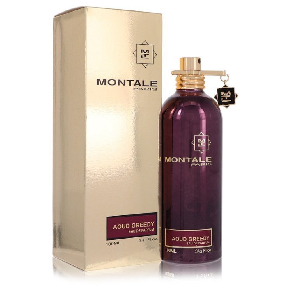 Montale Aoud Greedy by Montale Eau De Parfum Spray (Unisex) 3.4 oz (Women)